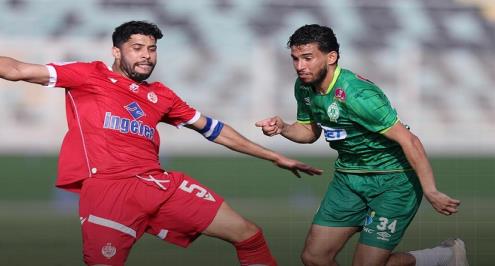 الرجاء يهزم مولودية وجدة ويتوج بلقب الدوري المغربي للمرة 13